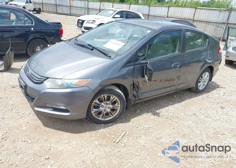 2010 Honda Insight Ex z USA, uszkodzony, nr VIN JHMZE2H71AS008487